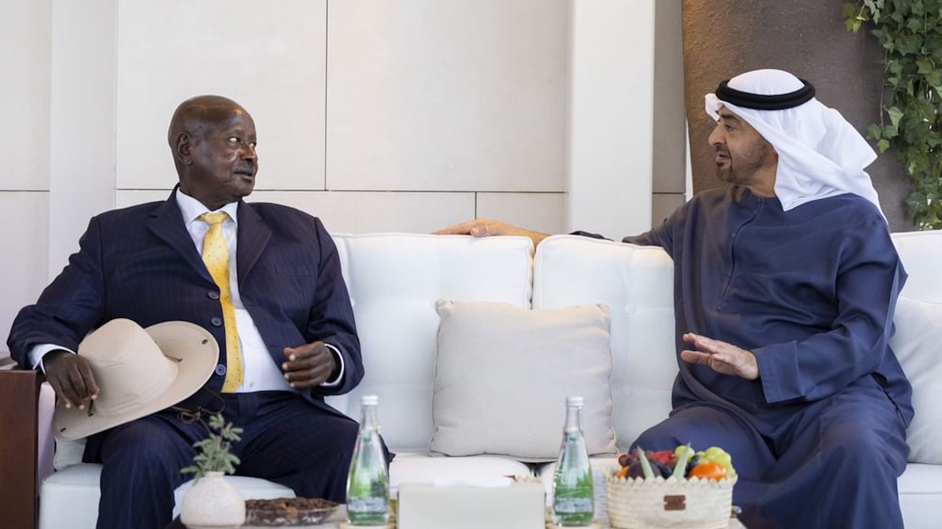 UAE-یوگنڈا کی اعلیٰ سطحی میٹنگ اقتصادی اور موسمیاتی تعاون پر مرکوز ہے۔
