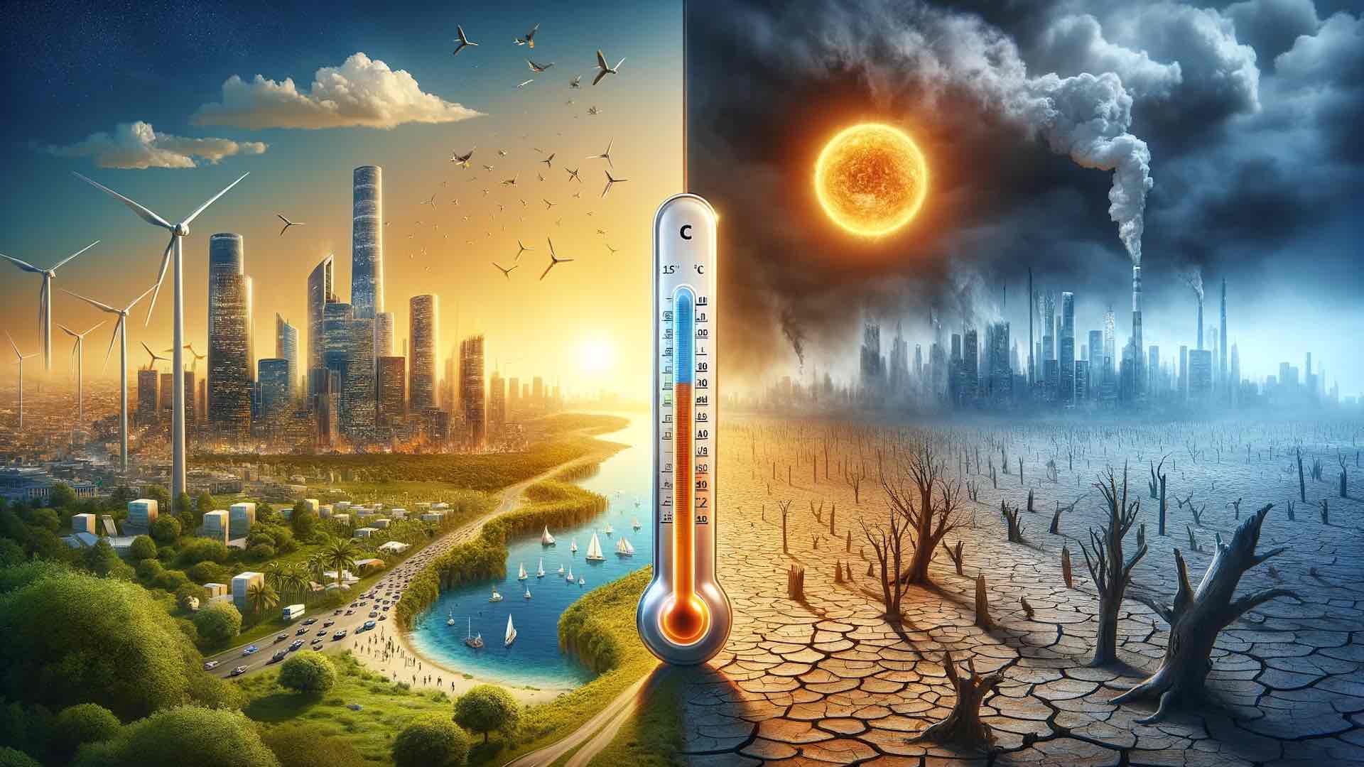Dépassement imminent du seuil de réchauffement de 1,5°C prédit par une étude
