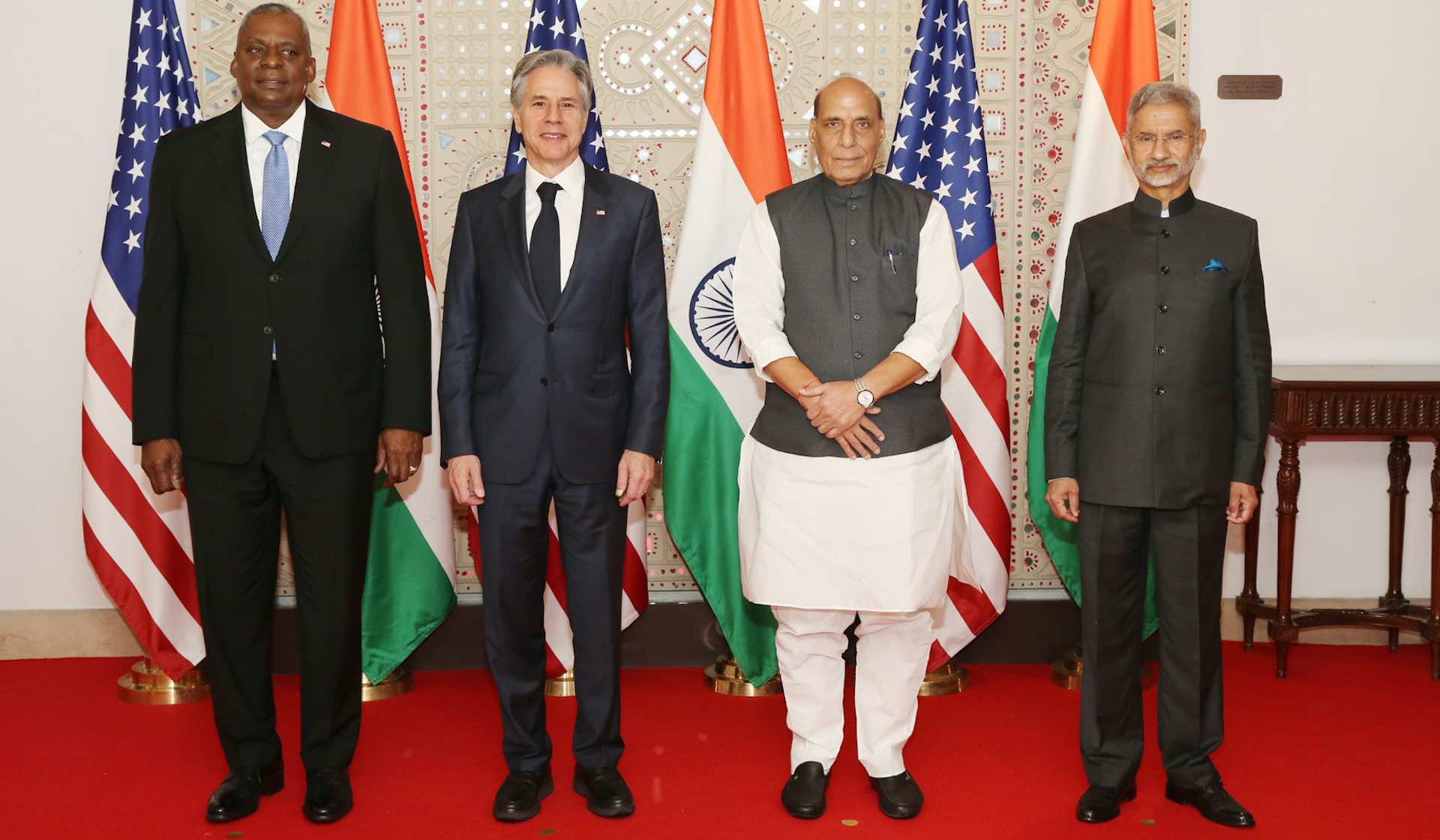 Le partenariat stratégique entre l'Inde et les États-Unis renforcé lors du dialogue ministériel 2 plus 2